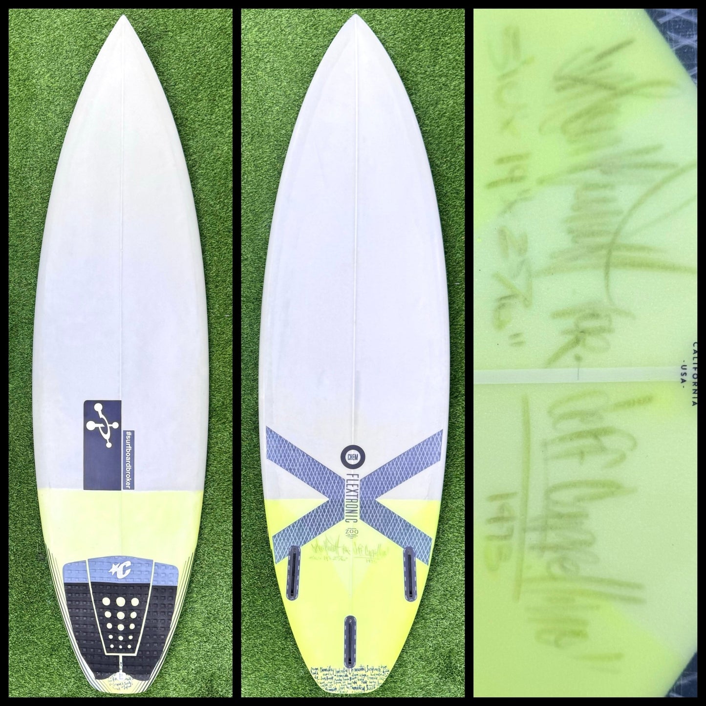 Chemisty Surfboard 5’10 28L (Used) - Surfboardbroker