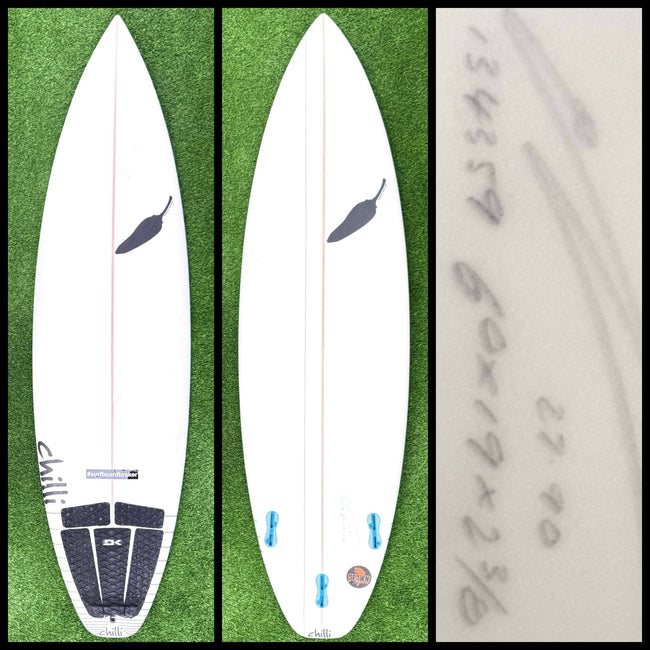 Chilli Surfboard 6'0 27L (USED) - Surfboardbroker