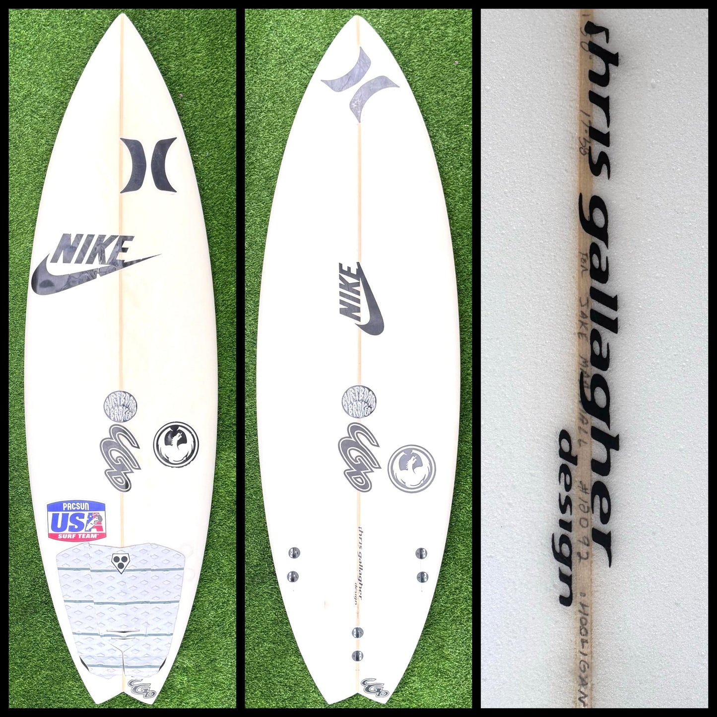 Chris Gallagher Surfboard 5'0 18L Jake Marshall (USED) - Surfboardbroker