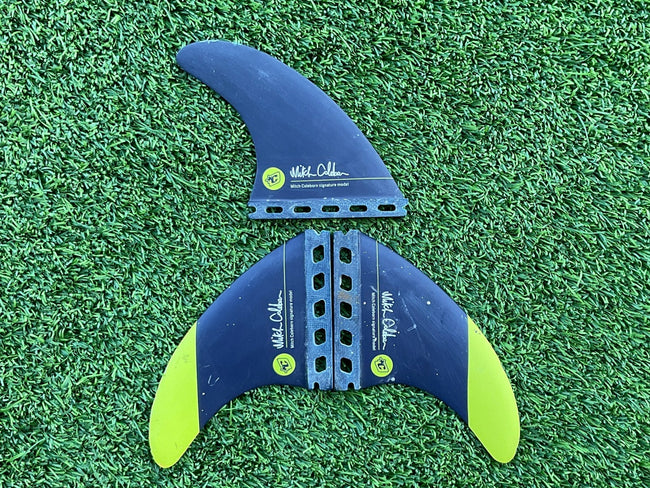 Creatures of Leisure Mitch Coleborn Medium Thruster Fin Set (USED) - Surfboardbroker