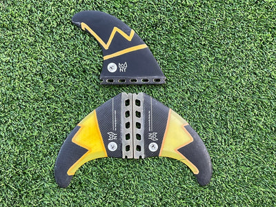 Creatures of Leisure Nat Young Medium Thruster Fin Set (USED) - Surfboardbroker