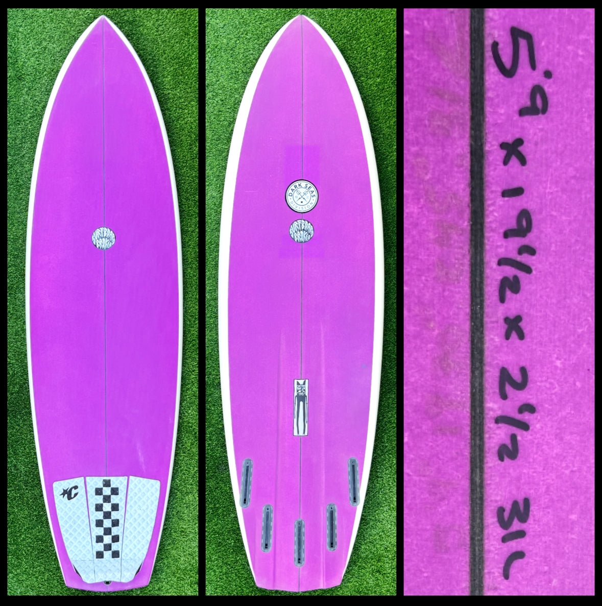 Critters Toy Co. Surfboard 5'9 31L Jack Freestone (USED) - Surfboardbroker