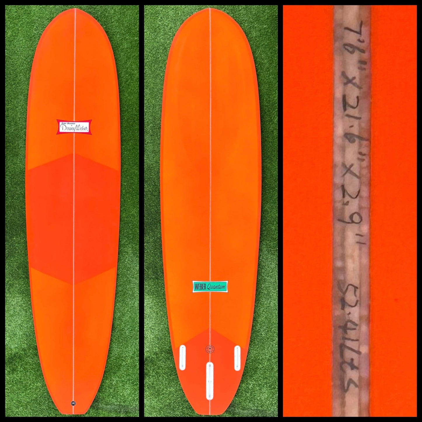 Dewey Weber Surfboard 7'6 52L (New) - Surfboardbroker