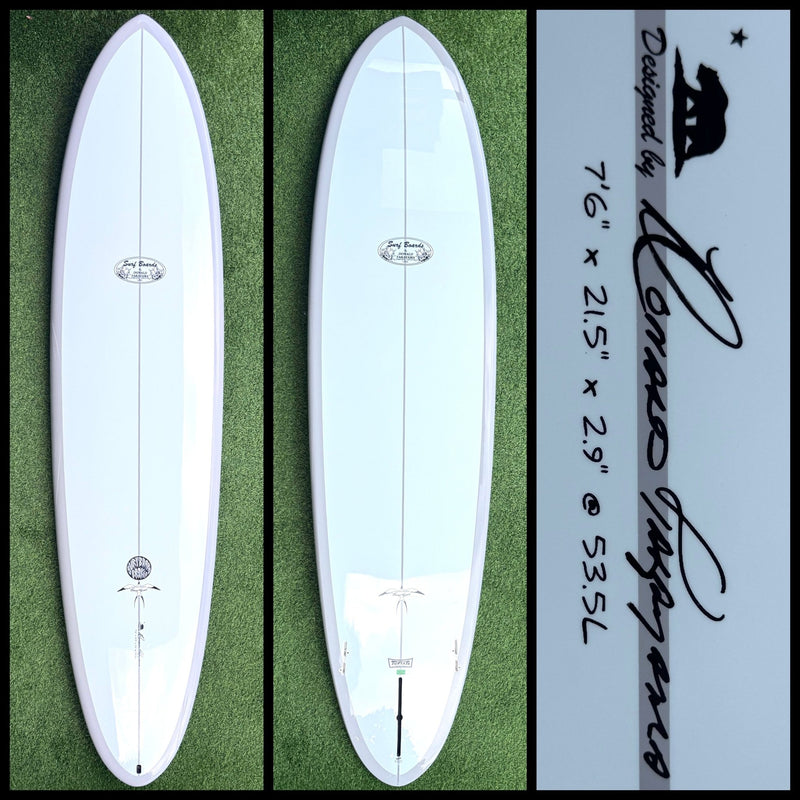 Donald Takayama Surfboard 7'6 53L (NEW) - Surfboardbroker