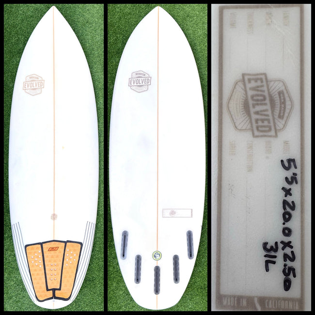 Evolved Surfboard 5'5 31L (USED) - Surfboardbroker