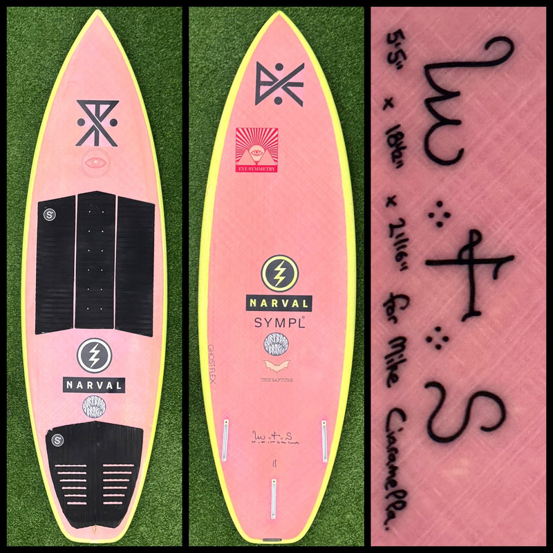 Eye Symmetry Surfboard 5'5 23L Mike Ciaramella (USED) - Surfboardbroker