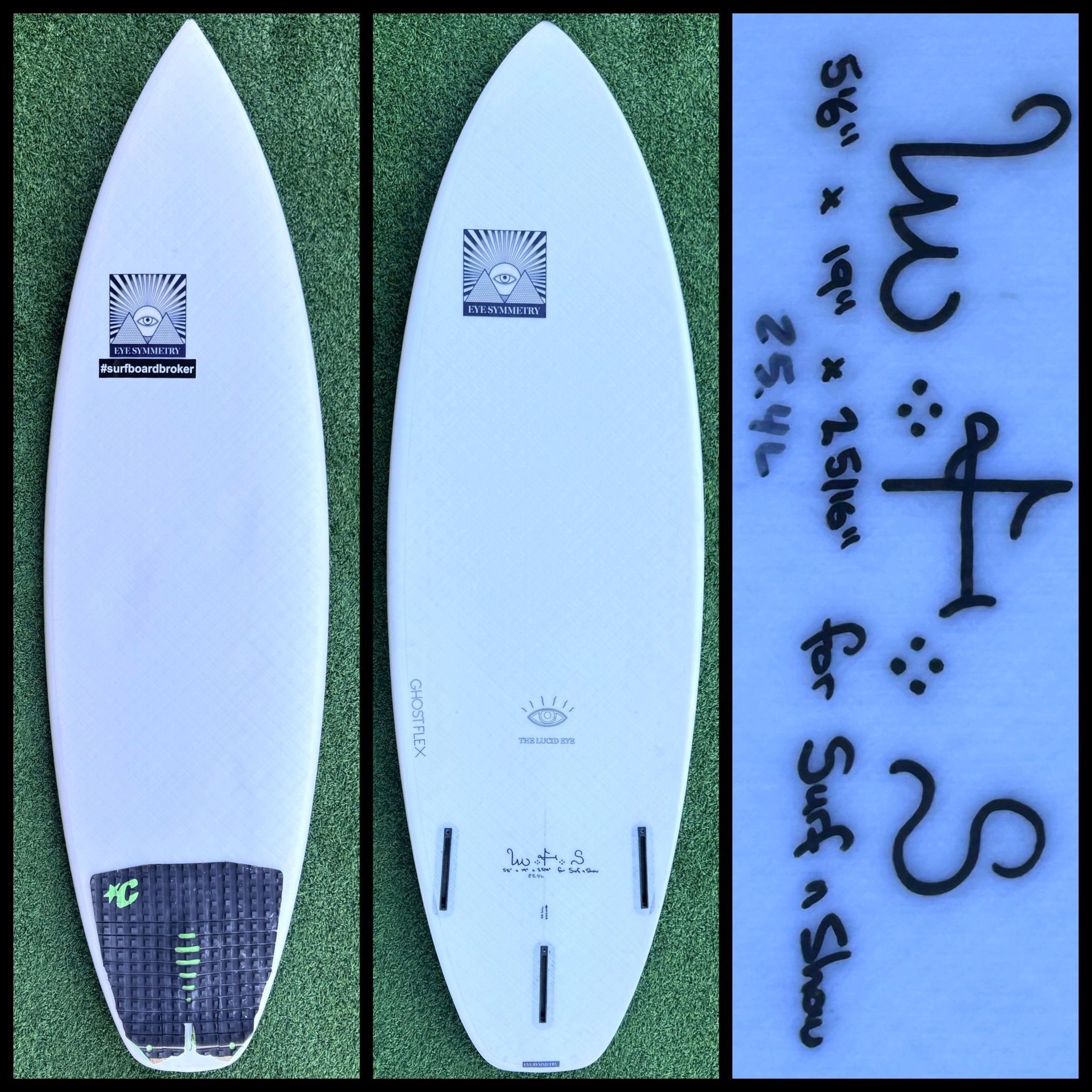 Eye Symmetry Surfboard 5'6 25L Noel Salas (USED) – Surfboardbroker