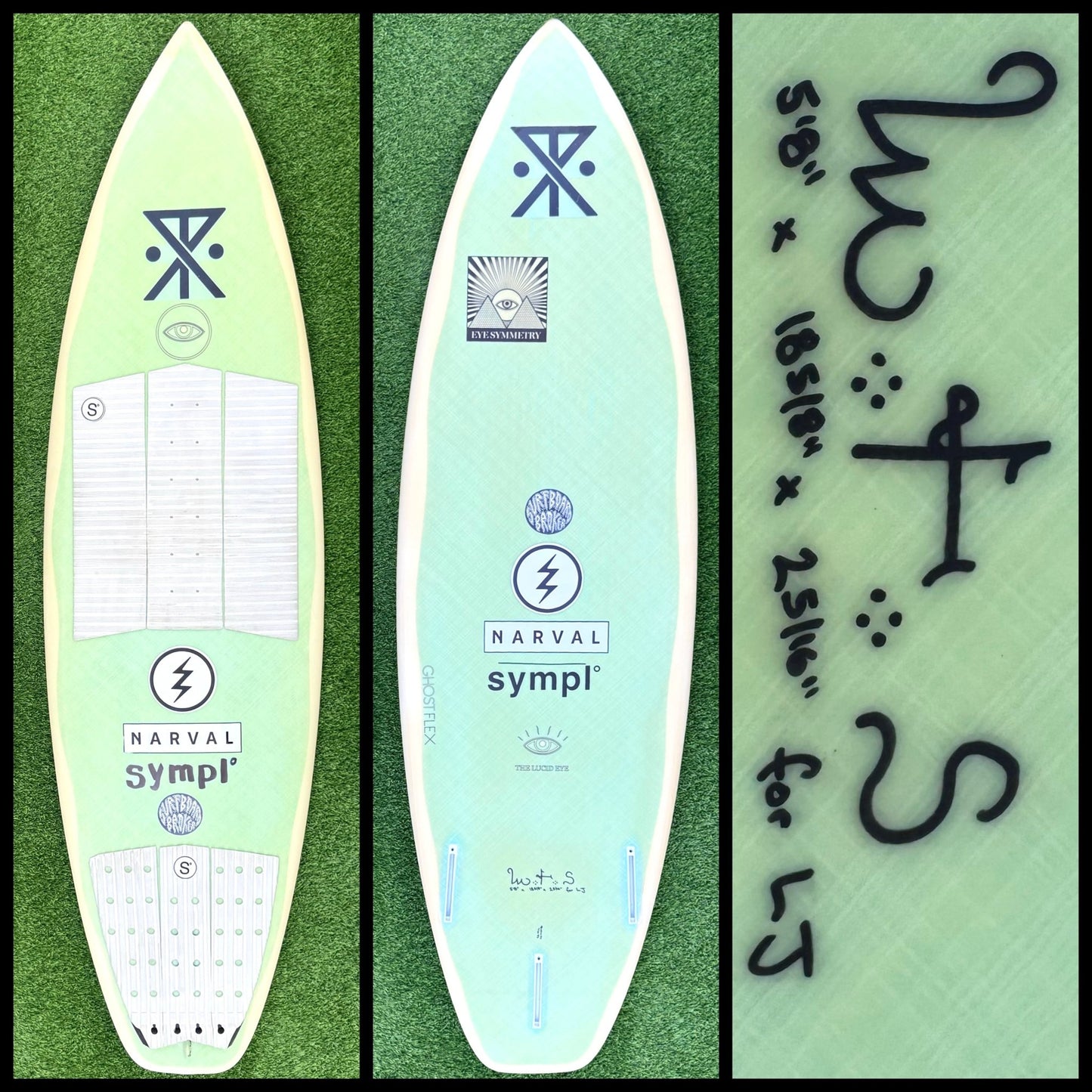Eye Symmetry Surfboard 5'8 26L Joseph O'Leary (USED) - Surfboardbroker