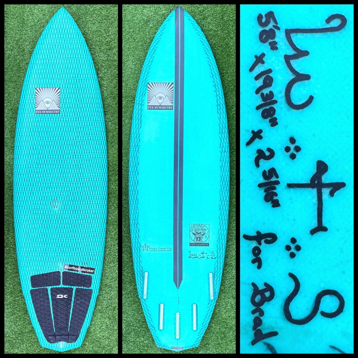 Eye Symmetry Surfboard 5'8 27L (USED) - Surfboardbroker