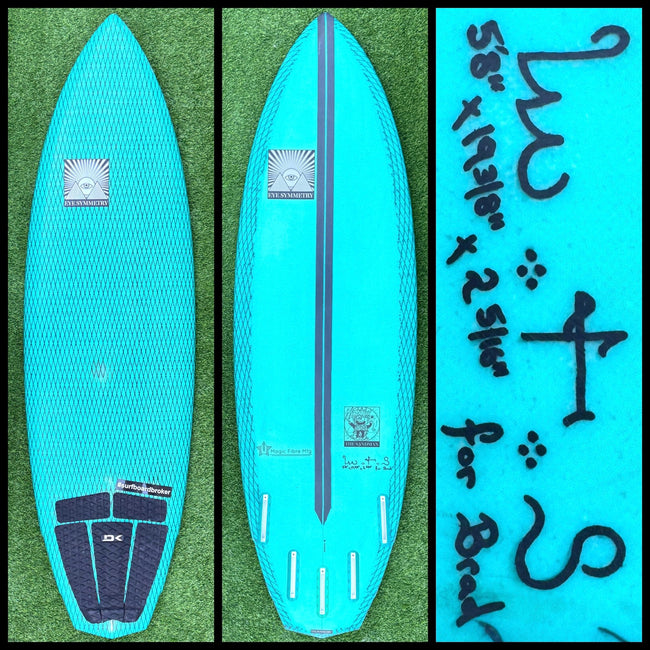 Eye Symmetry Surfboard 5'8 27L (USED) - Surfboardbroker