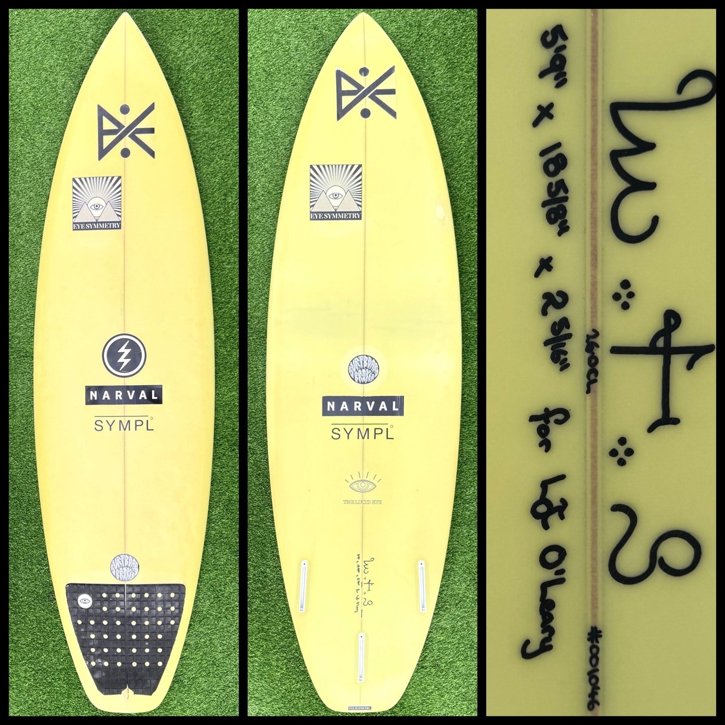 Eye Symmetry Surfboard 5'9 26L Joseph O'Leary (USED) - Surfboardbroker
