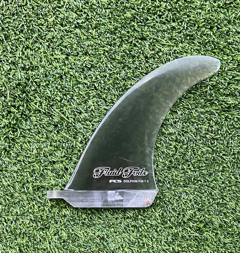 FCS Fluid Foils Single Fin 7.0” (USED) - Surfboardbroker