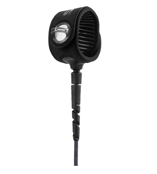 FCS FREEDOM HELIX LEASH 6FT - ALL ROUND SMOKE/BLACK (NEW) - Surfboardbroker