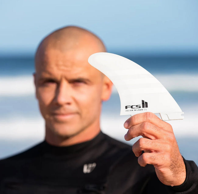 FCS II JULIAN WILSON PC AIRCORE TRI FINS Medium (NEW) - Surfboardbroker