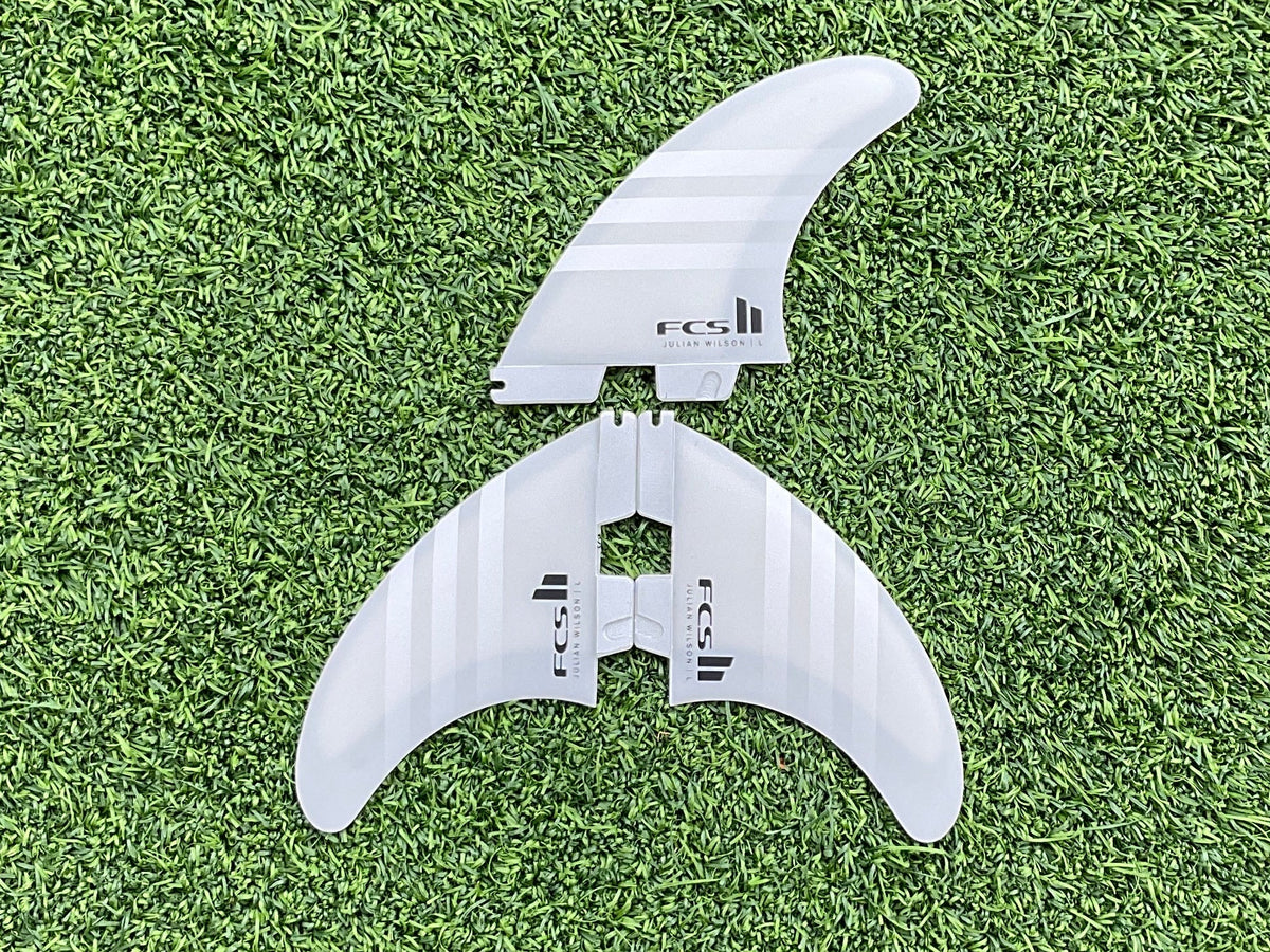 FCS II JULIAN WILSON TRI FIN SET (Large) (Used) - Surfboardbroker