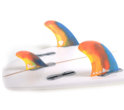 FCS II MARK RICHARDS TWIN + STABILISER FINS - Surfboardbroker