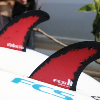 FCS II MASON HO CODE RED TRI FIN SET Medium (New) - Surfboardbroker