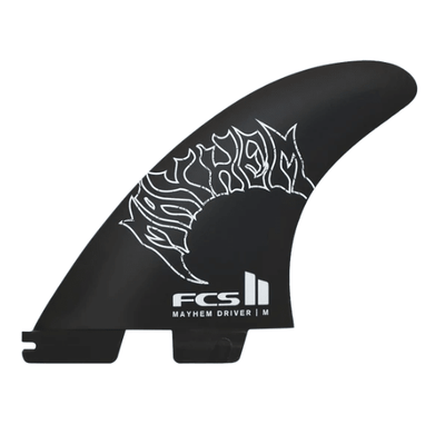 FCS II MAYHEM DRIVER TRI FIN SET MEDIUM (NEW) - Surfboardbroker