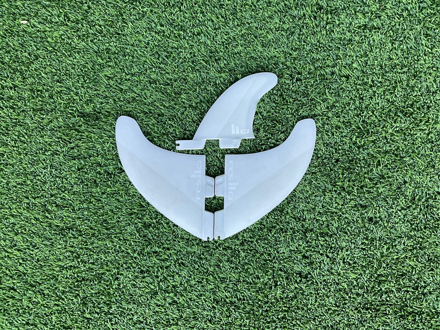 FCS II Mick Fanning Twin + 1 Fin (USED) - Surfboardbroker