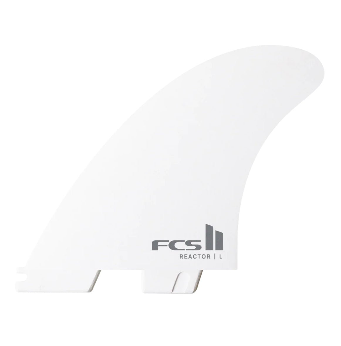 FCS II REACTOR WHITE EDITION TRI FIN SET Medium (NEW) - Surfboardbroker