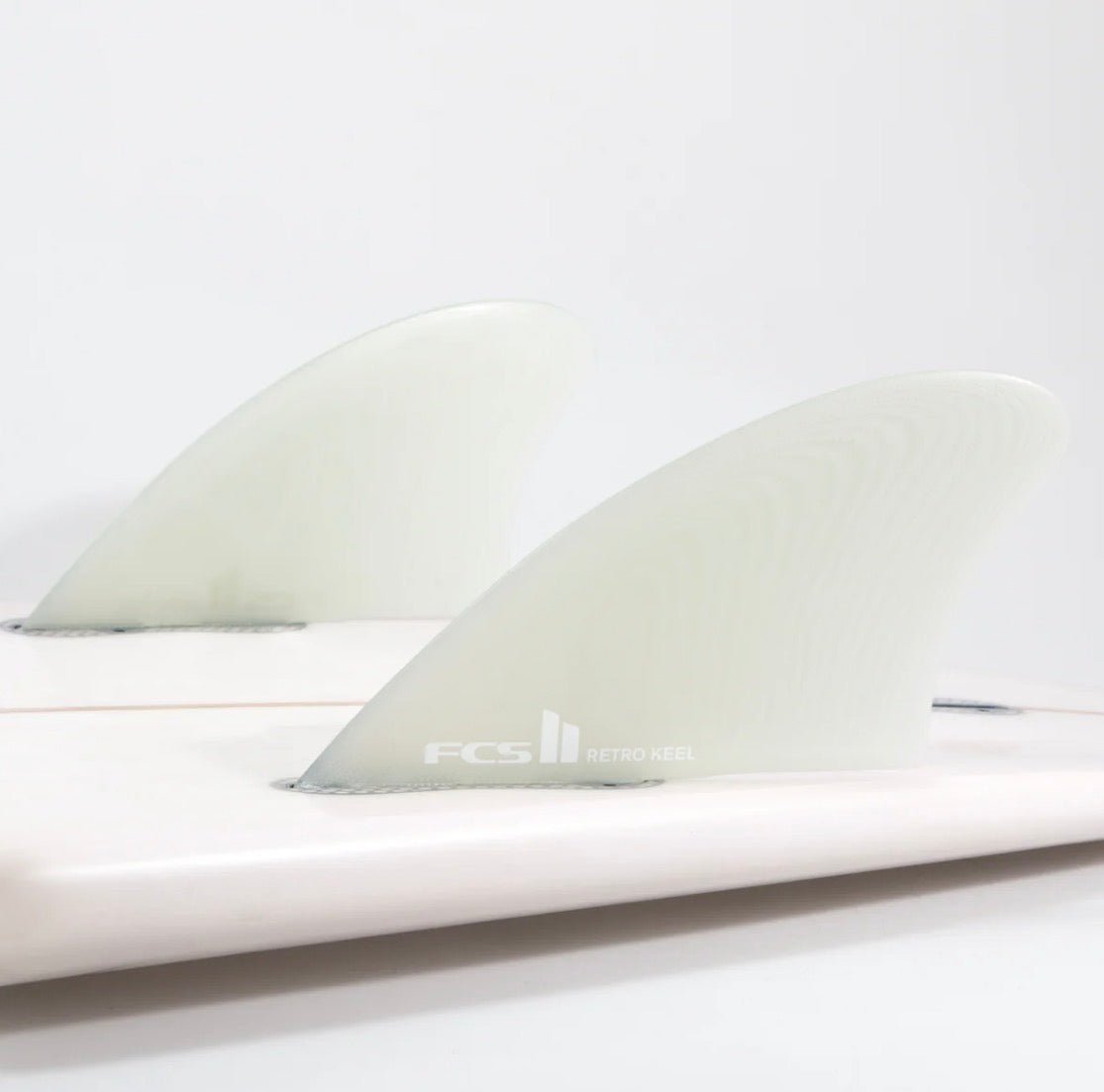 FCS II RETRO KEEL TWIN FINS (New) - Surfboardbroker