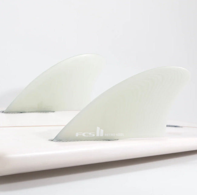 FCS II RETRO KEEL TWIN FINS (New) - Surfboardbroker