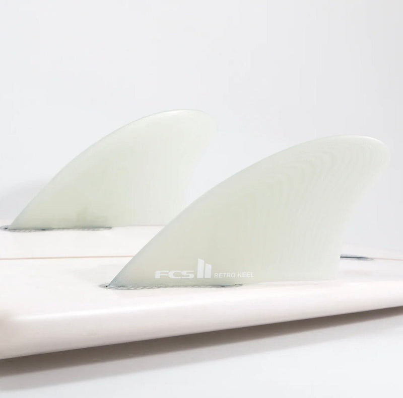 FCS II RETRO KEEL TWIN FINS (New) - Surfboardbroker
