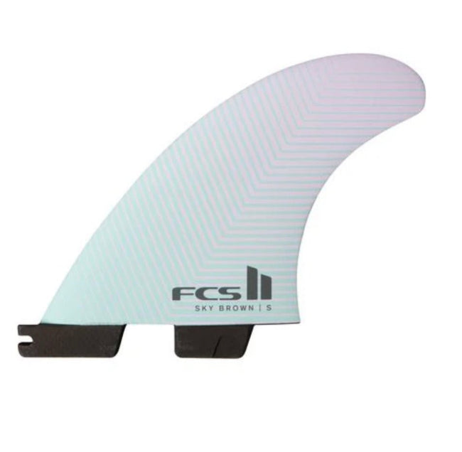 FCS II SKY BROWN TRI FINS - Surfboardbroker