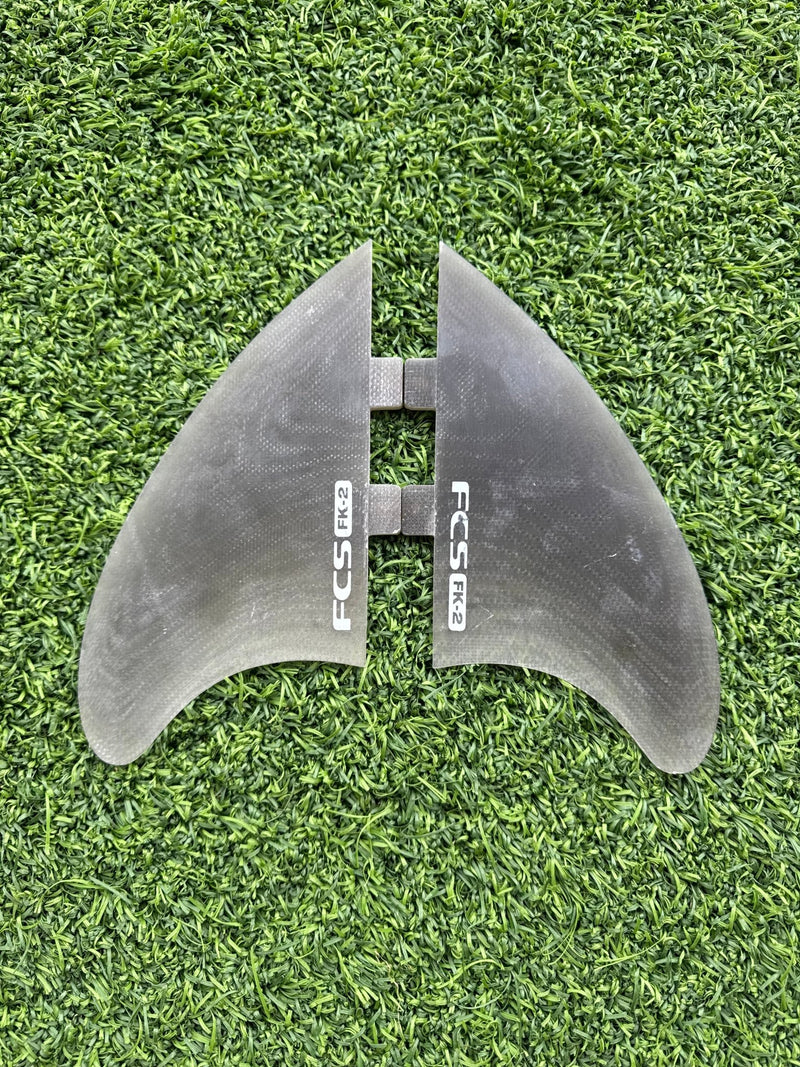 FCS Keel Original Twin Fin Set (USED) - Surfboardbroker