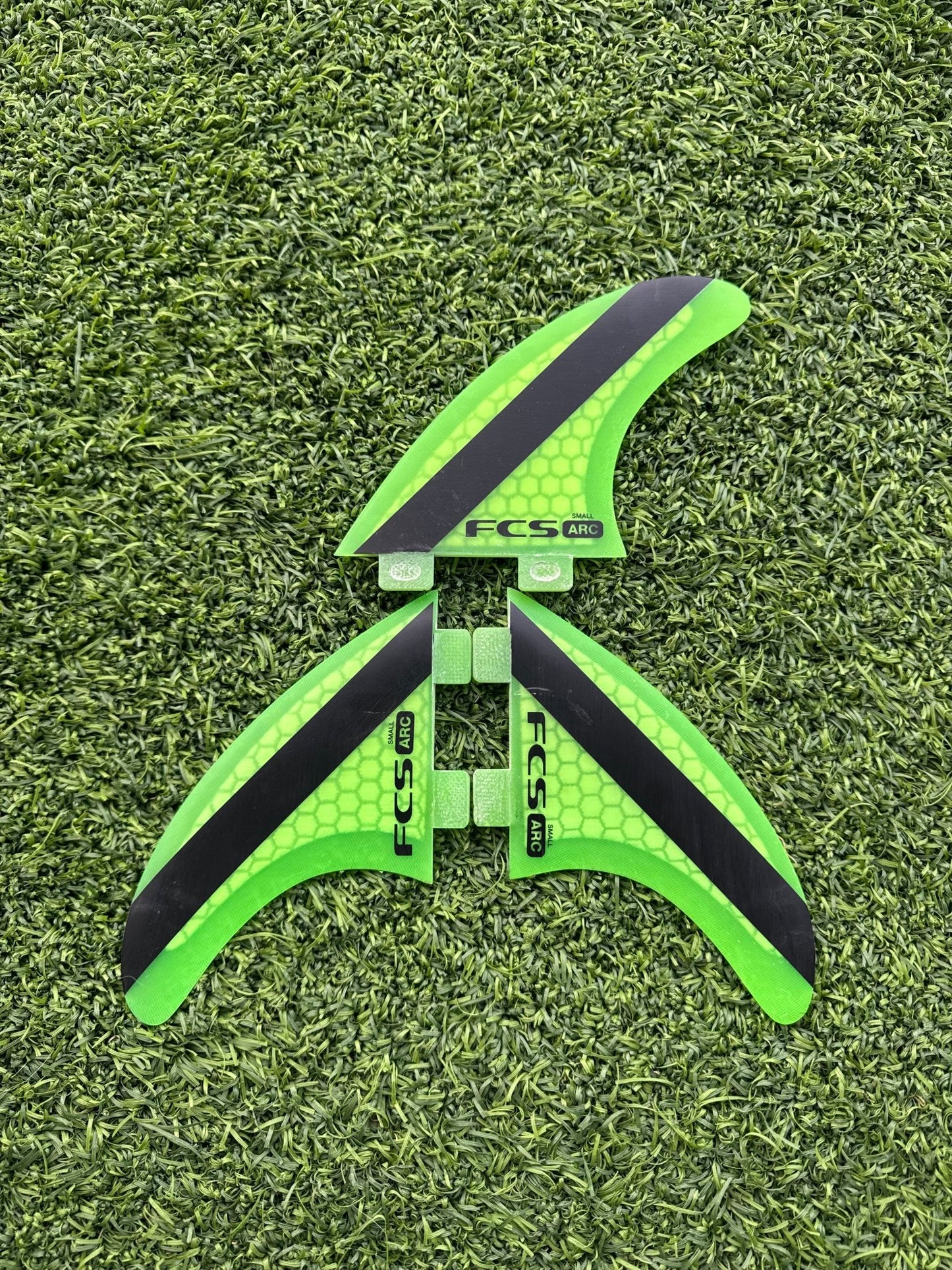 FCS Original ARC Small Thruster Fin Set (NEW) - Surfboardbroker