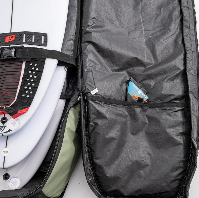 FCS TRAVEL 3 SHORTBOARD/FISH COVER 7'0” (New) - Surfboardbroker