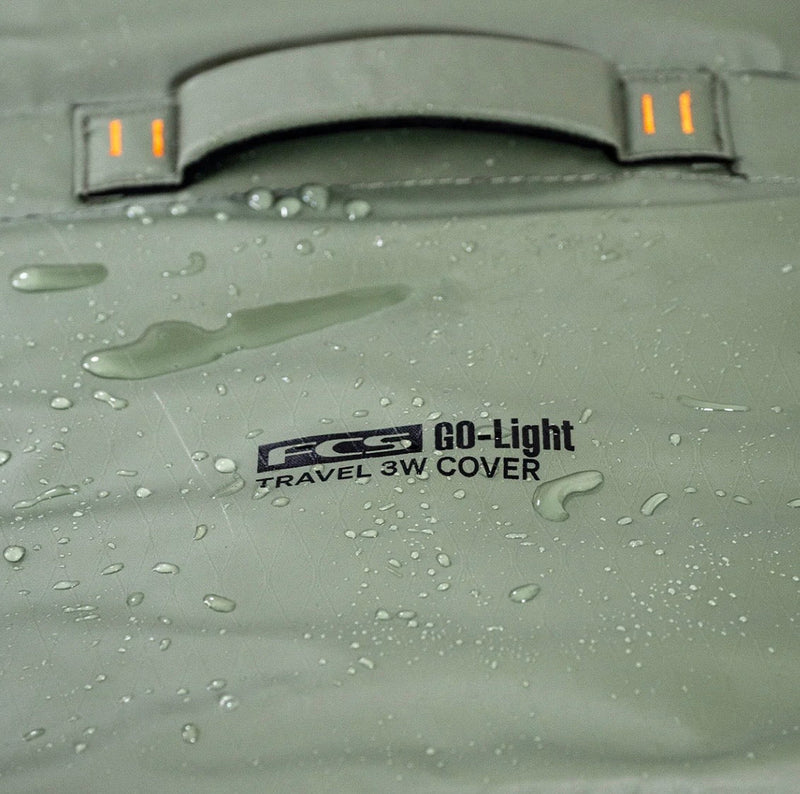 FCS TRAVEL 3 SHORTBOARD/FISH COVER 7'0” (New) - Surfboardbroker
