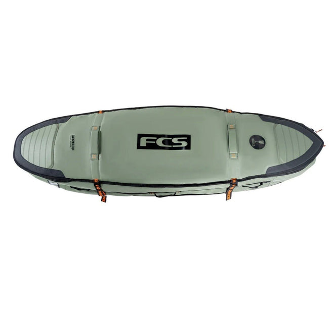FCS TRAVEL 3 SHORTBOARD/FISH COVER 7'0” (New) - Surfboardbroker