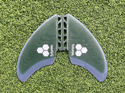 Futures Al Merrick Keel Twin Fins (Used) - Surfboardbroker