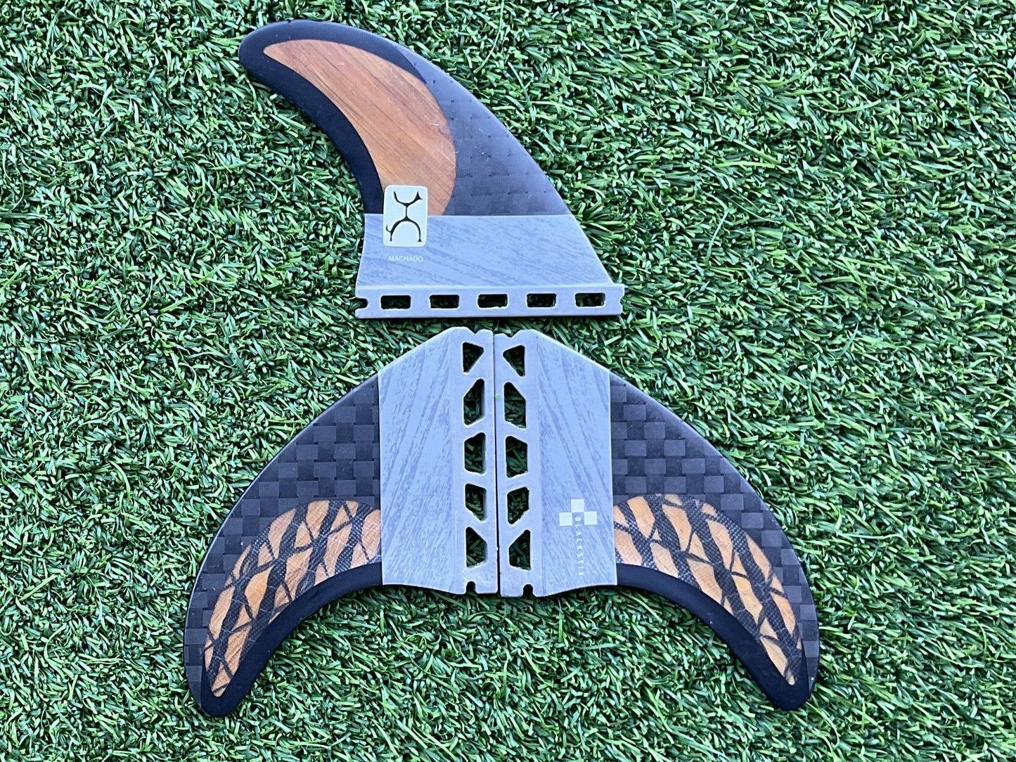 Futures-Machado Blackstix Tri Fin (USED) - Surfboardbroker