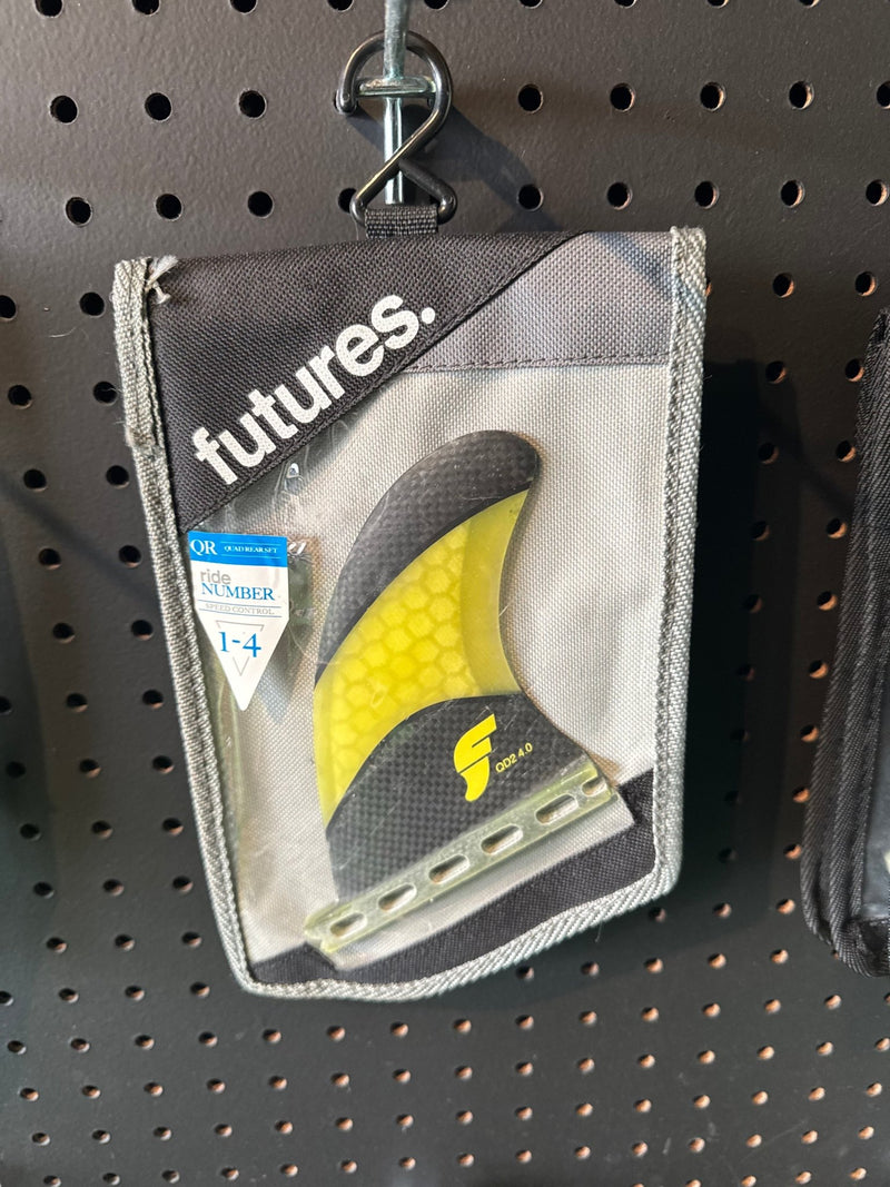 Futures Quad Rear QD2 4.0 Fin Set (NEW) - Surfboardbroker