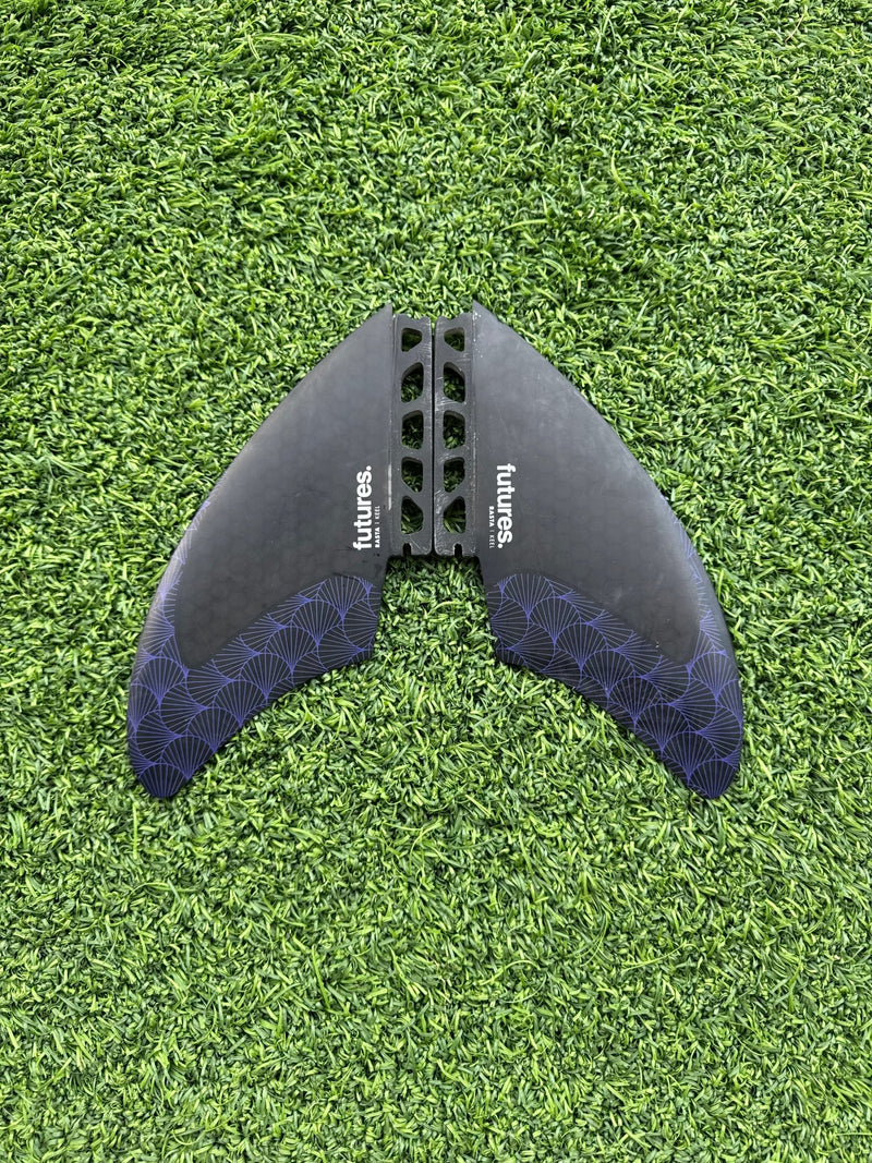 Futures Rasta Keel Twin Fin Set (USED) - Surfboardbroker