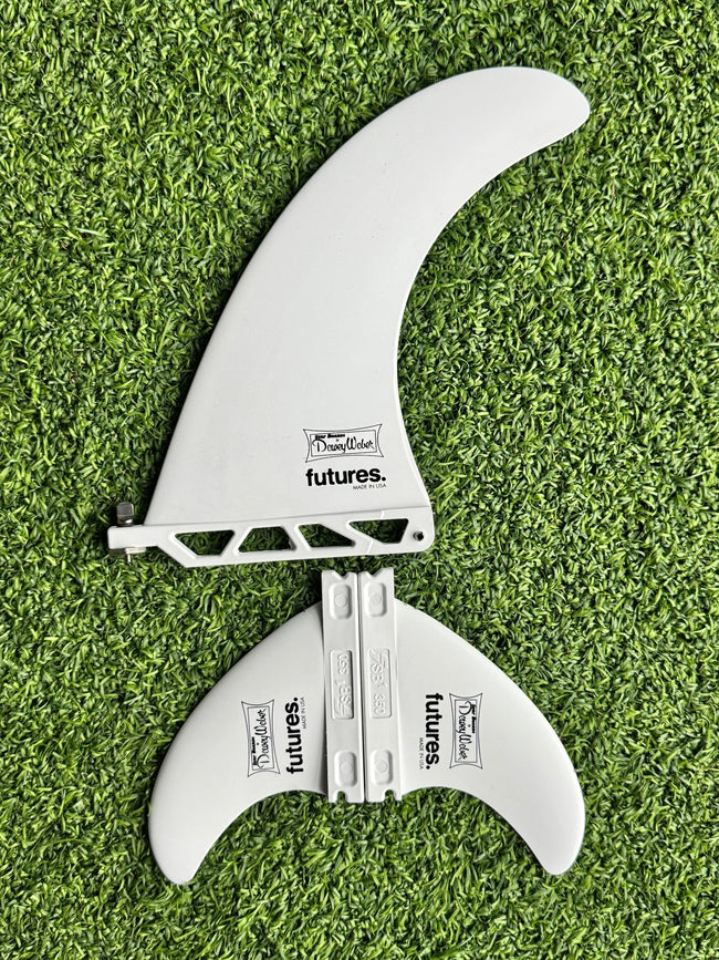 Futures Single Fin 8.0” With Side Bites (New) - Surfboardbroker