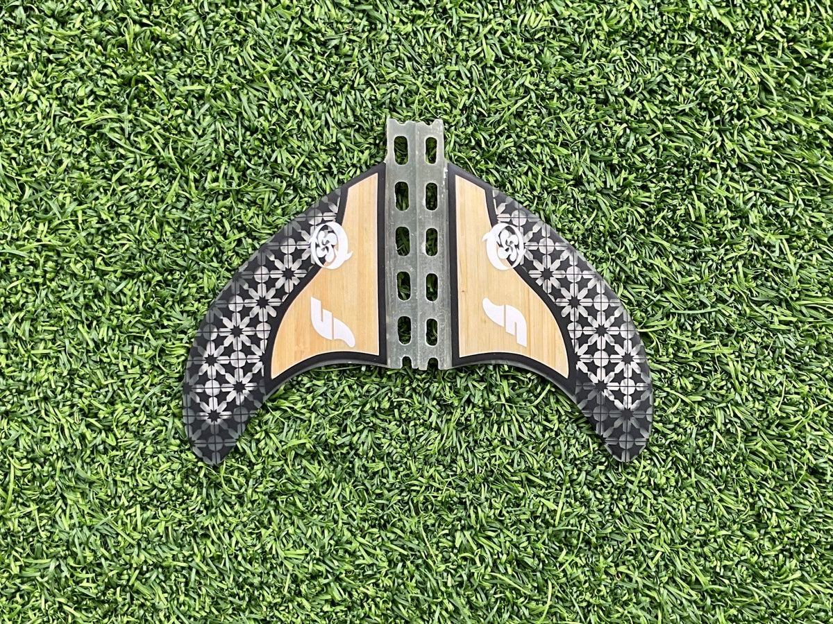 Futures V2 Rasta Quad Rear (Used) - Surfboardbroker