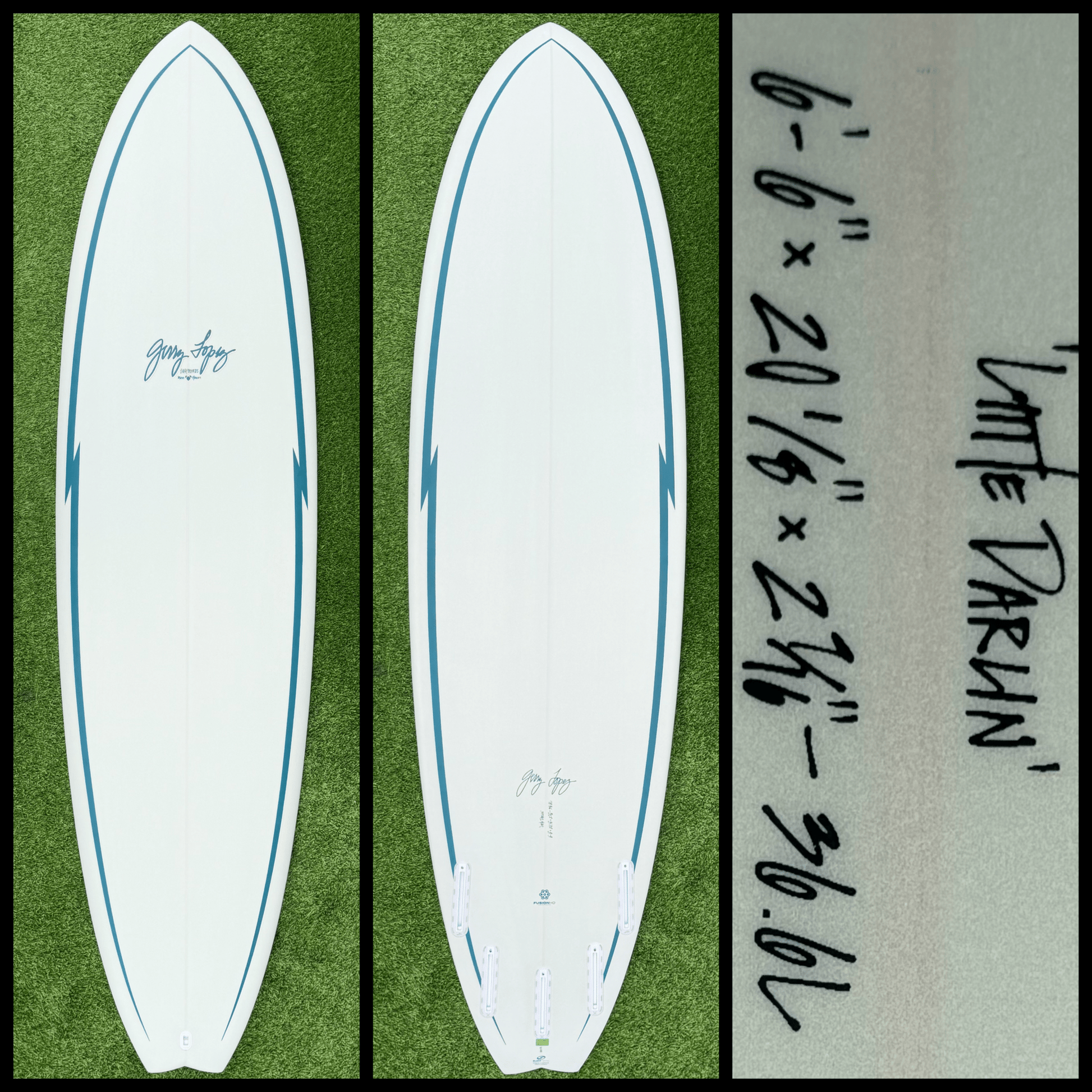 Gerry Lopez Surfboard 6'6 36L (NEW) – Surfboardbroker
