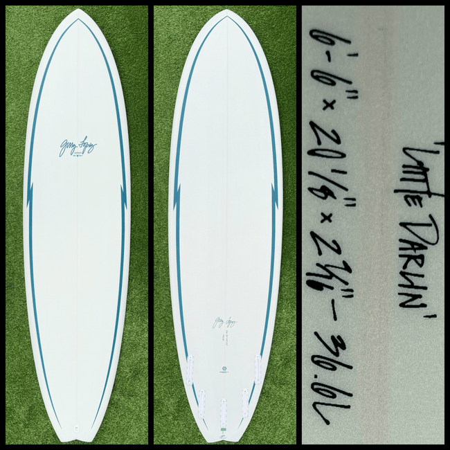 Gerry Lopez Surfboard 6’6 36L (NEW) - Surfboardbroker