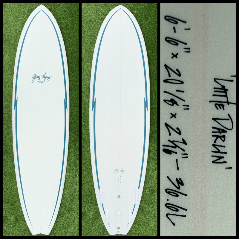 Gerry Lopez Surfboard 6’6 36L (NEW) - Surfboardbroker