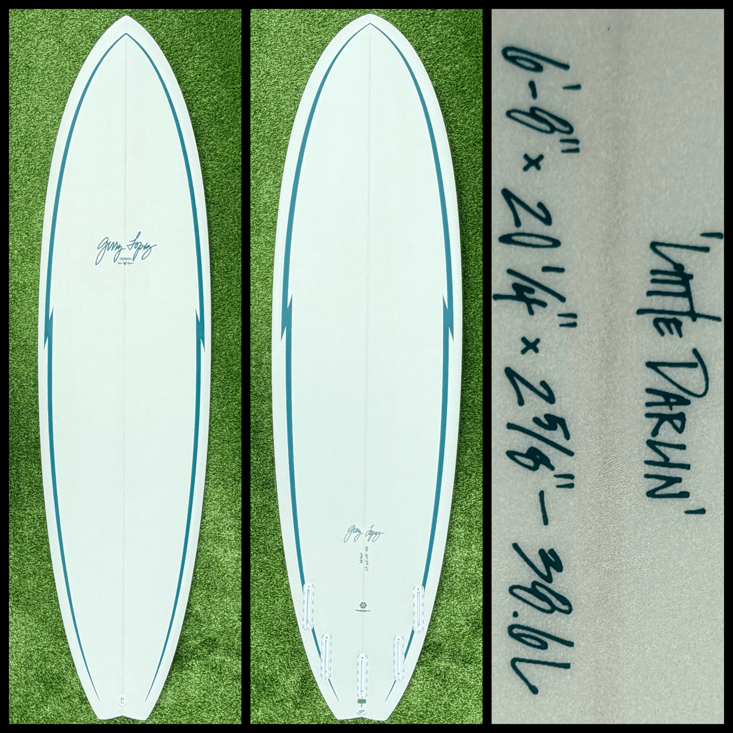Gerry Lopez Surfboard 6’8 38L (NEW) - Surfboardbroker