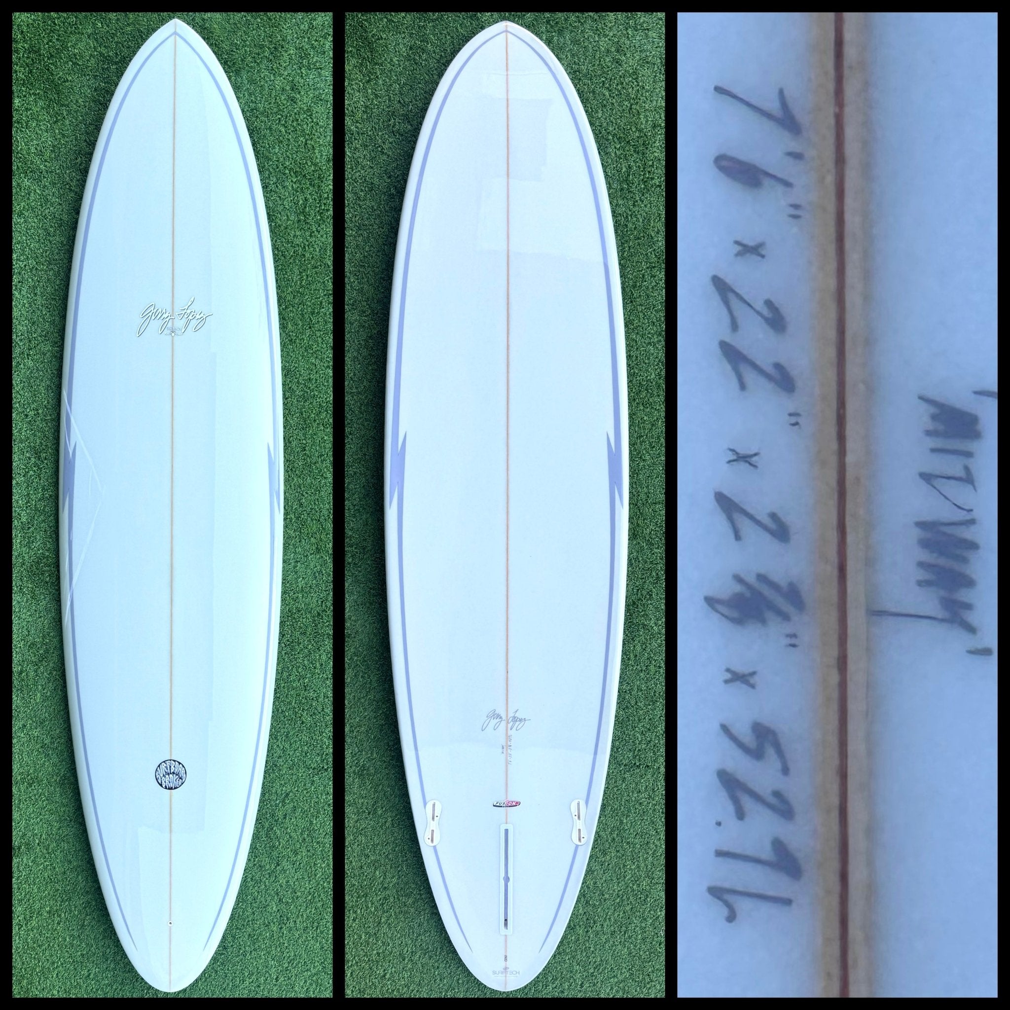 Gerry Lopez Surfboard 7'6 52L (NEW) – Surfboardbroker