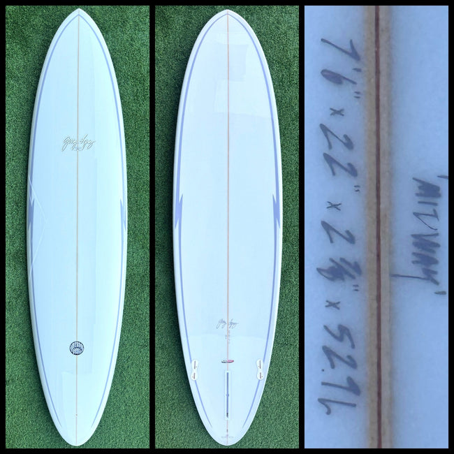 Gerry Lopez Surfboard 7’6 52L (NEW) - Surfboardbroker