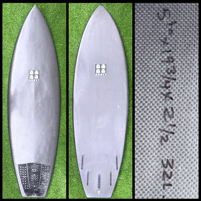 Ghost Shapes Surfboard 5’10 32L (Used) - Surfboardbroker