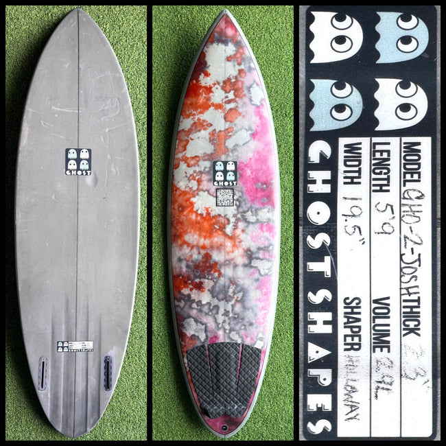 Ghost Shapes Surfboard 5’9 29L (USED) - Surfboardbroker
