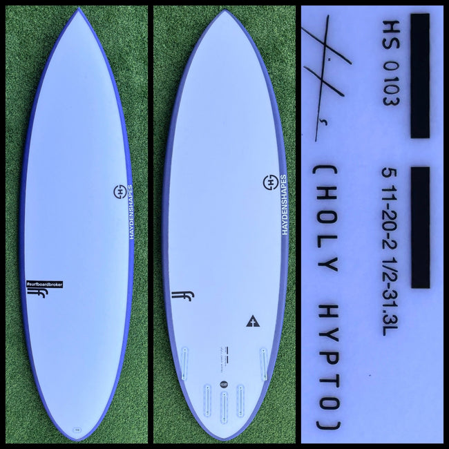 Hayden Surfboard 5'11 31L (NEW) - Surfboardbroker