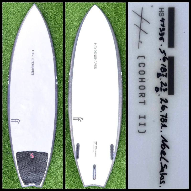 Hayden Surfboard 5'6 26L Noel Salas (USED) - Surfboardbroker