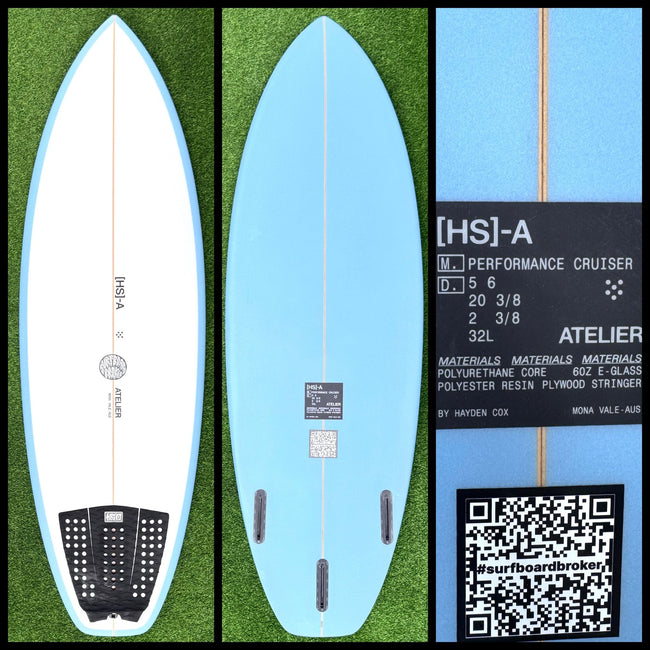 Hayden Surfboard 5'6 32L (USED) - Surfboardbroker